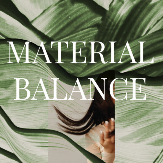 Material Balance cover web